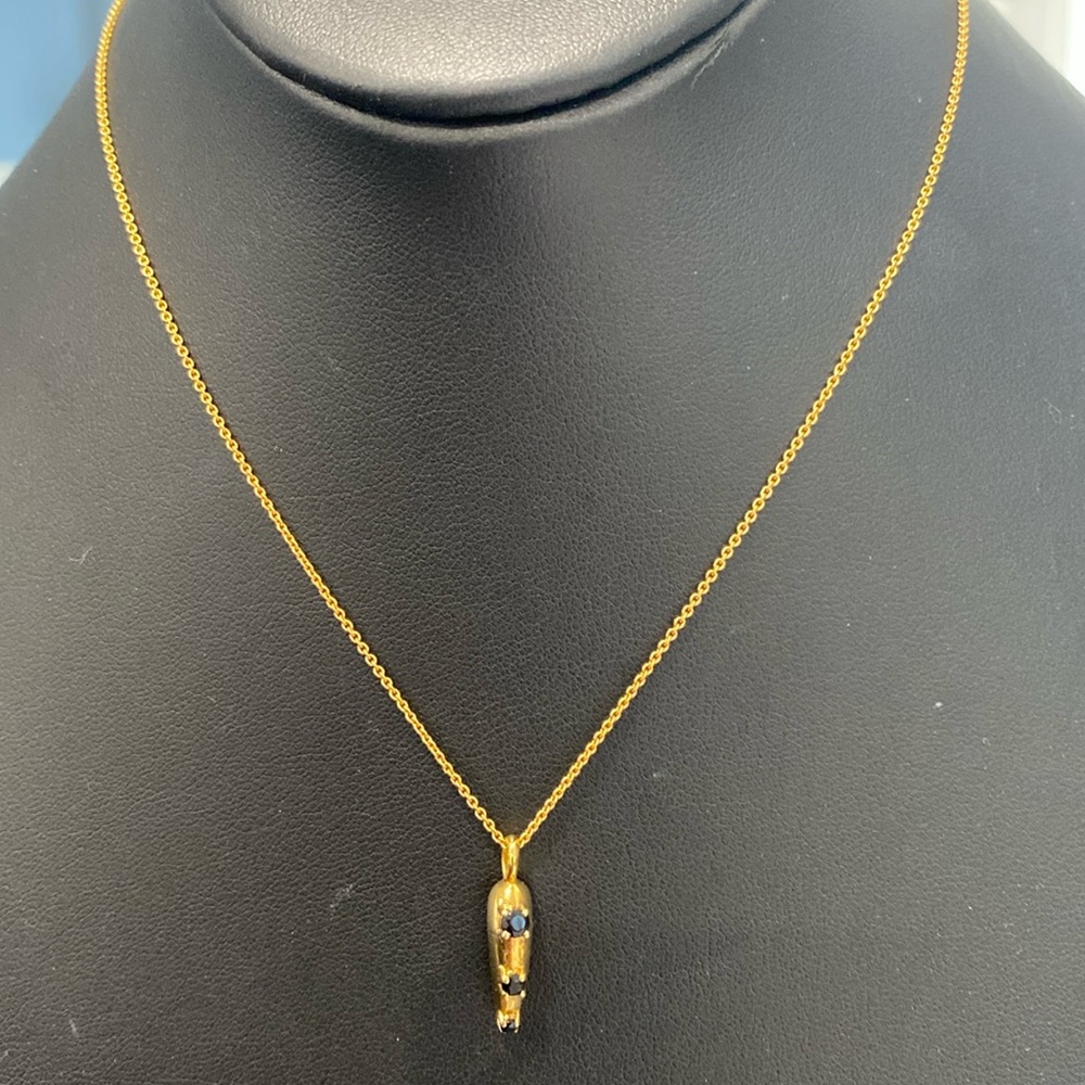 MISSOMA NWOT CLAW STUDDED PENDANT NECKLACE